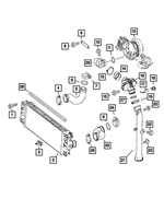 68051341AA - : Throttle Body To Resonator Seal for Mopar Image