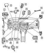 56045532AE - Electrical: Headlamp Switch for Mopar Image
