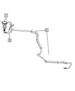 52059775AG - Emission Systems: Fuel Vapor Tube for Jeep: Wrangler Image