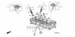14620PNA040 - Engine: ARM ASSY., ROCKER for Honda Image