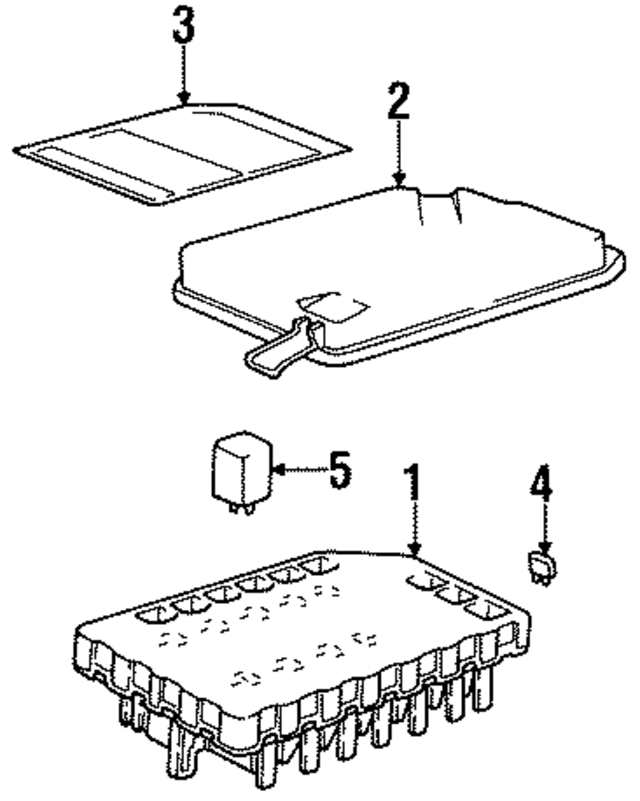 99361510101 - Electrical: Intermittent Relay for Porsche Image