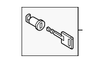 82720303536 - Body: Lock &amp; Key for Mini: Cooper Countryman Image