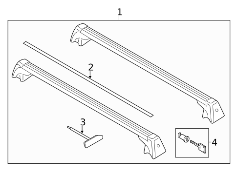 Luggage Carrier for 2014 Mini Cooper Countryman #0