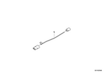 61129197143 - Vehicle Electrical System: Adapter Cable for Vms for Mini Image