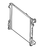 2045004103 - : Radiator                                 for Mercedes-Benz Image