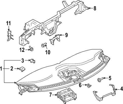 Instrument Panel for 2023 Porsche 911 #0