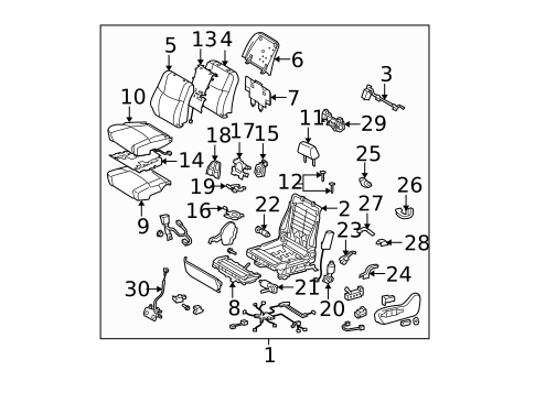 Heated Seats for 2009 Toyota Avalon #0