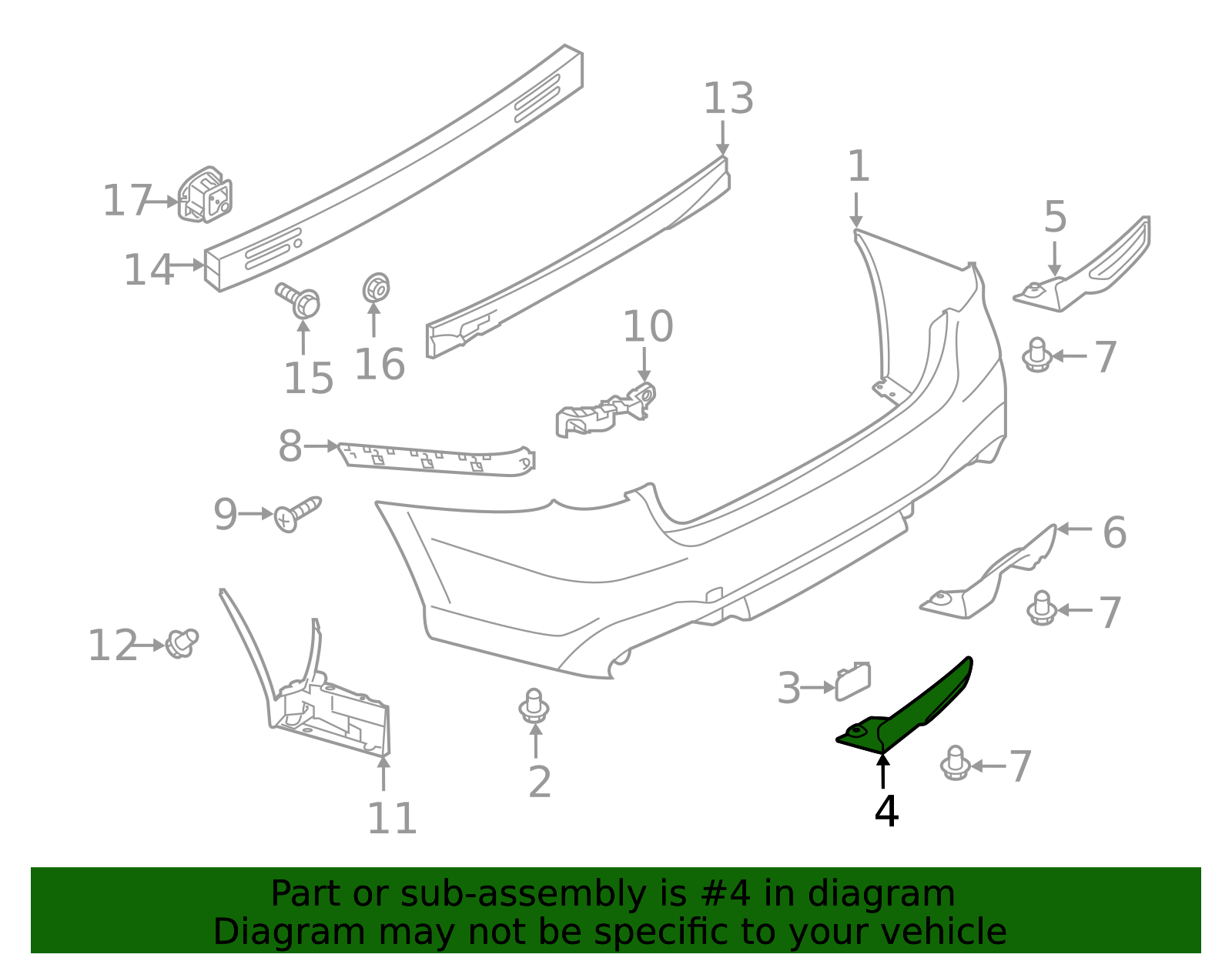 2020-2025 Subaru Legacy Hole Cover 57731AN33A | Subaru Online Parts