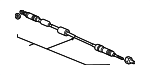 35150FJ020 - Automatic Transmission: Shift Control Cable for Subaru: Crosstrek, Forester, XV Crosstrek Image
