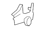 81237T20A61ZA - Body: Recline Cover for Honda Image