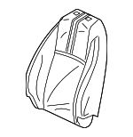 81121T20A61ZA - Body: Seat Back Cover for Honda Image