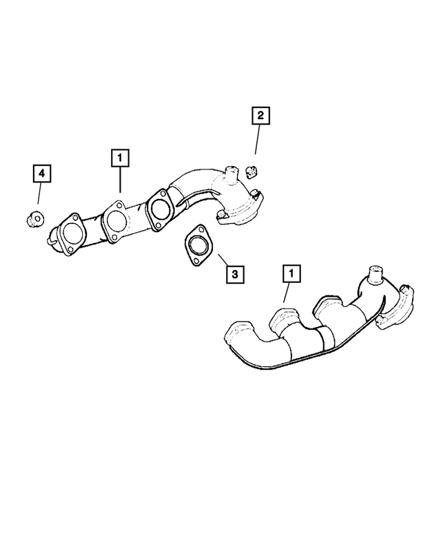 6104728AA - Engine 3.2L SOHC 18 Valve Supercharged V-6 [EGZ]: Exhaust Manifold Nut for Mopar Image