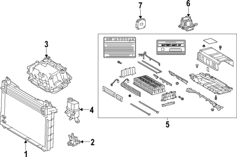 Hybrid Components for 2017 Toyota RAV4 #0