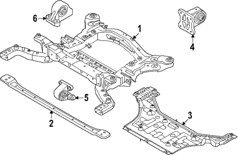 Traction Motor Components for 2024 Kia EV6 #0