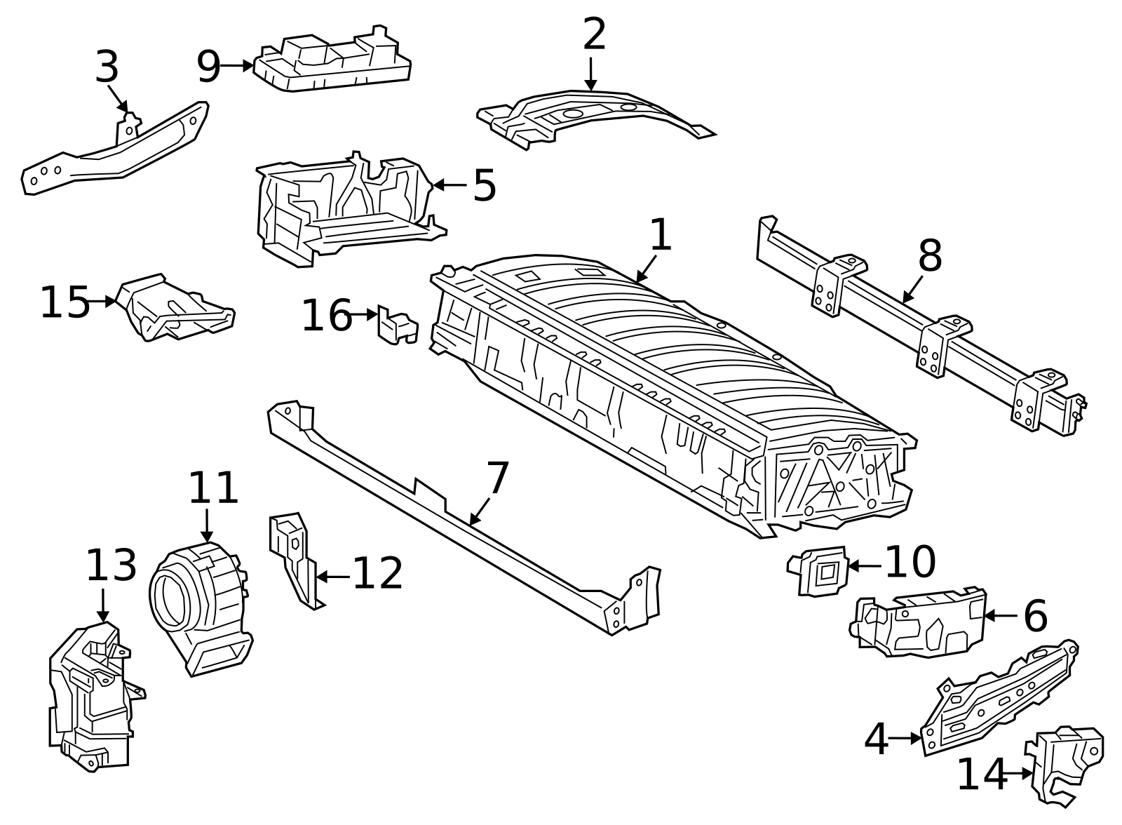 2019-2025 Lexus Drive Motor Battery Pack Assembly G9510-33112 | OEM ...