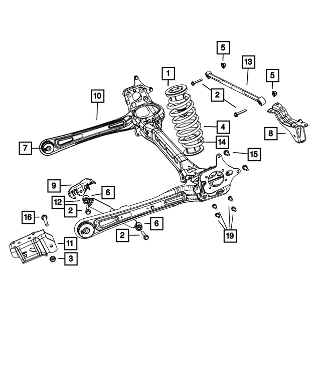 5151600AC - : Shock Absorber for Chrysler: Town &amp; Country | Dodge: Grand Caravan Image