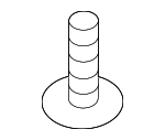 PAF108050 - Fuel System: Tank Strap Bolt for Porsche Image
