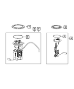 68433938AB - Fuel: Fuel Pump/level Unit Module Kit for Mopar Image