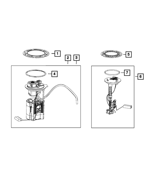 Fuel Pump and Sending Unit for 2019 Jeep Cherokee #0