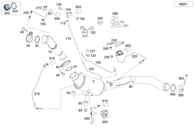 1664900039 - : Pressure Line for Mercedes-Benz Image