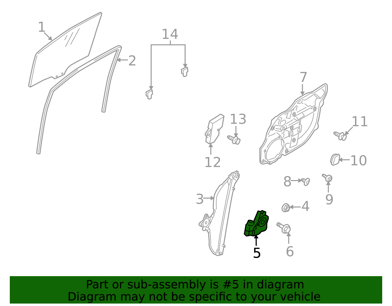 TK32-58-58X - Window Motor - 2015 Mazda CX-9 | Mazda Swag