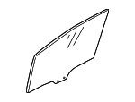 TD1158510B - : Glass(R) Door Front - Passenger Side (RH) for Mazda: CX-9 Image