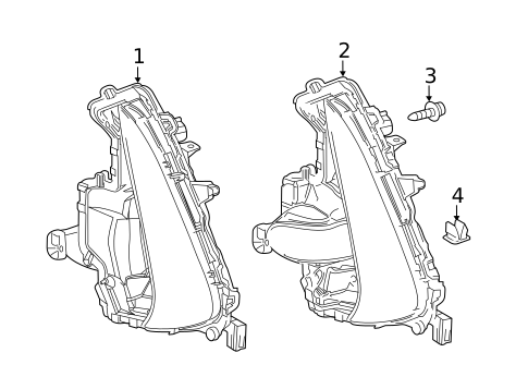Fog Lamps for 2020 Toyota Prius Prime #0
