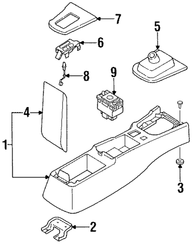 9694265F00 - Body: Bulb &amp; Socket for Nissan: 240SX Image
