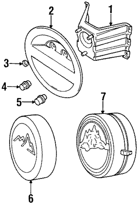Carrier & Components for 1994 Land Rover Discovery #0