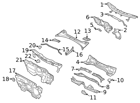 Cowl for 2017 Audi Q3 #0