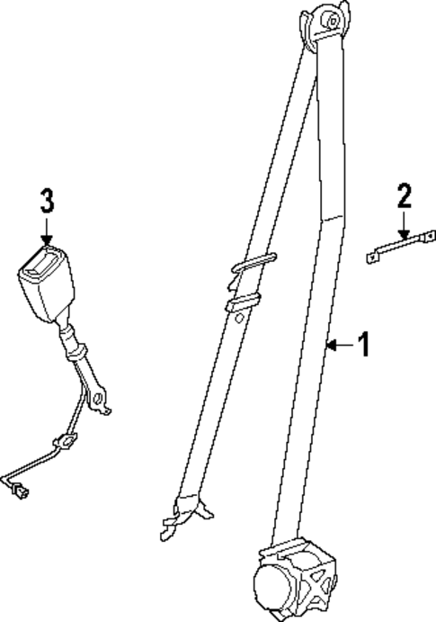 Front Seat Belts for 2025 BMW 228 xDrive Gran Coupe #0