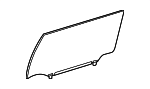 6810135224 - Body: Door Glass for Toyota Image