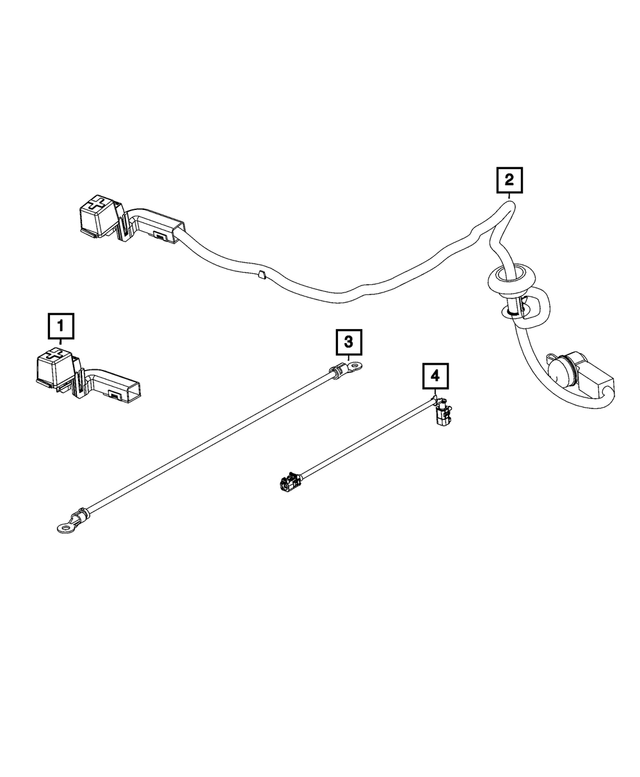 5035628AA - Electrical: Battery Positive Wiring for Dodge: Challenger, Charger Image