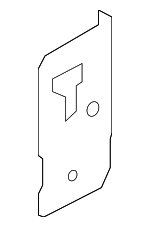 5220C481 - Belts &amp; Cooling: Radiator Support Bracket for Mitsubishi Image image