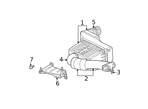 Air Inlet for 2002 Jeep Liberty #0