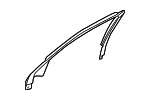 15889096 - : Glass Weather-Strip for Cadillac: CTS, STS Image