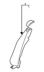 1K4885703CMXPA - : Seat Back End for Volkswagen: Golf, Golf R, GTI Image