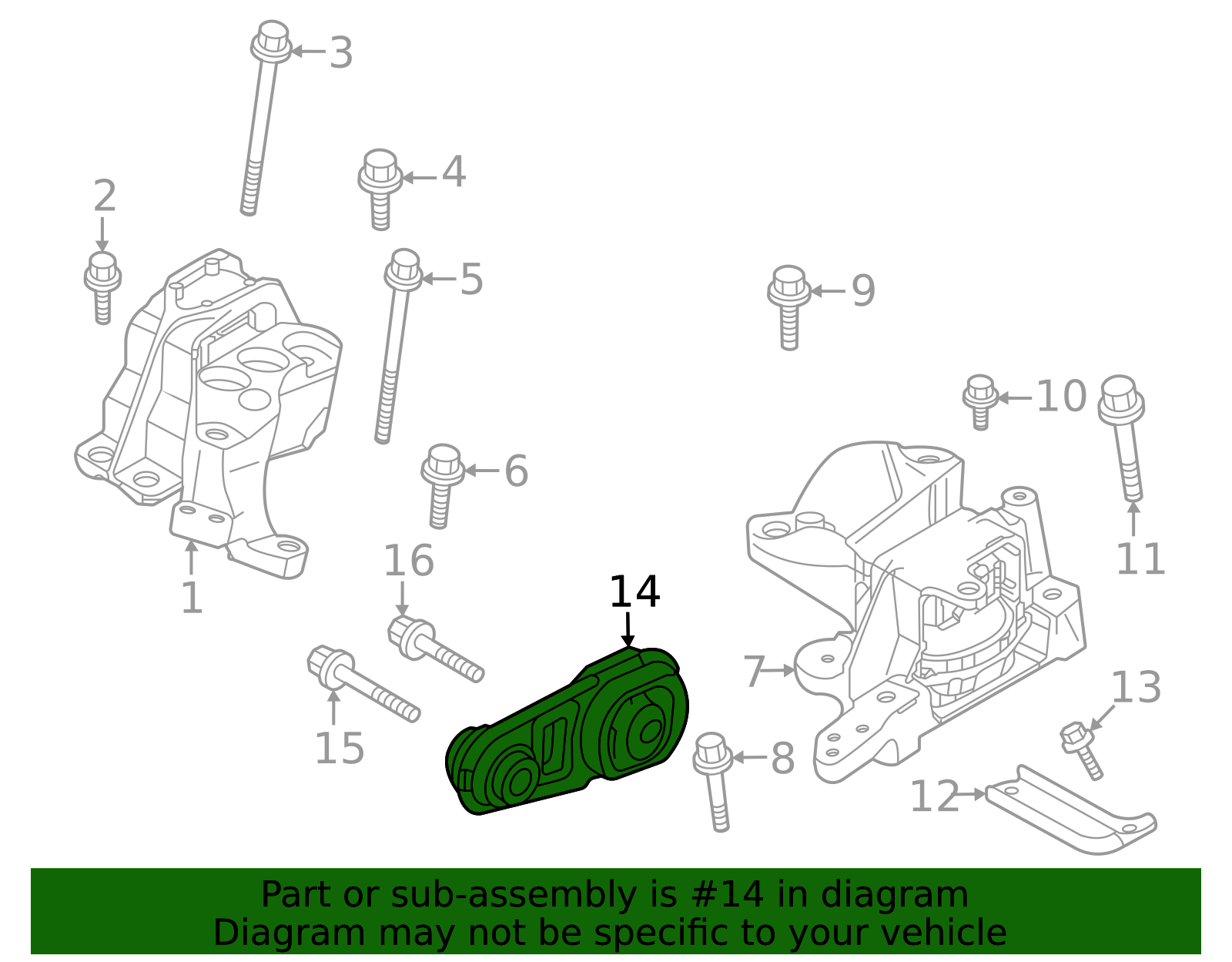 2022-2025 Mitsubishi Torque Rod 1092A298 | OEM Parts Online