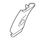 769133KS0A - Body: Upper Center Pillar Trim for Nissan: Pathfinder Image