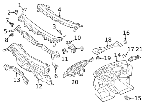 Cowl for 2020 Ford EcoSport #0