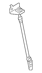 58737N9100 - Brakes: Brake Hose for Hyundai: Tucson Image