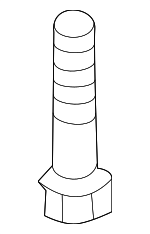 982831 - Body: Mount Bracket Bolt for Volvo: V70 Image