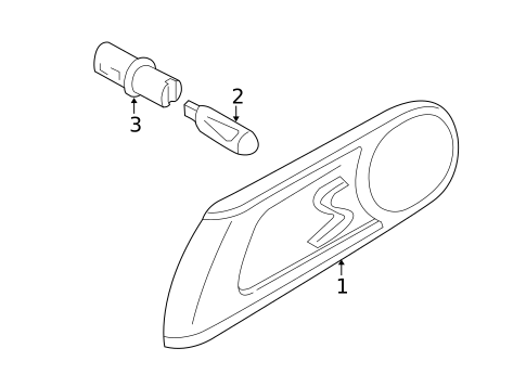 Side Repeater Lamps for 2013 Mini Cooper #0