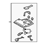 812600E080A0 - : Map Lamp for Lexus Image