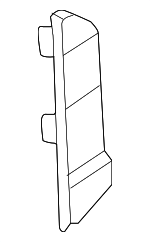 51446966293 - Body: Rear Pillar Trim Cover for BMW: X5 Image