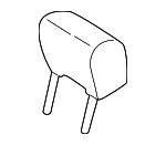 864002Y117 - Body: Headrest for Nissan Image