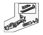 65610T60305ZZ - Body: Rail Assembly for Honda Image