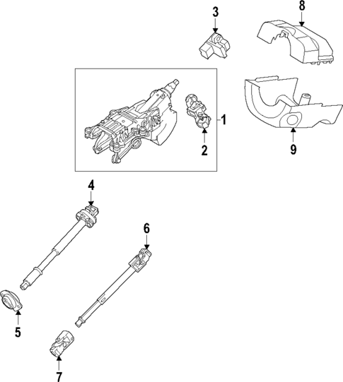 Steering Wheel for 2012 Ford Mustang #0