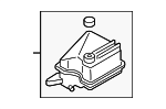 LFB715350C - Cooling System: Reservoir Assembly for Mazda: 5 Image