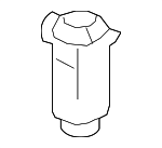 LF8B15240 - Cooling System: Radiator Assembly Upper Bracket for Mazda: 3, 5 Image